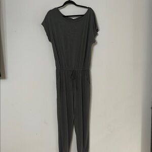 Elegant Gray Jumpsuit
